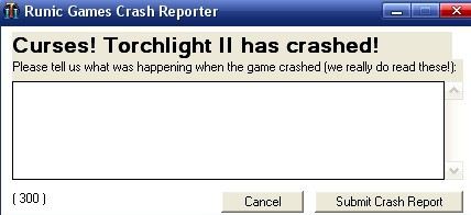 ֮2Runic Games Crash Reporter