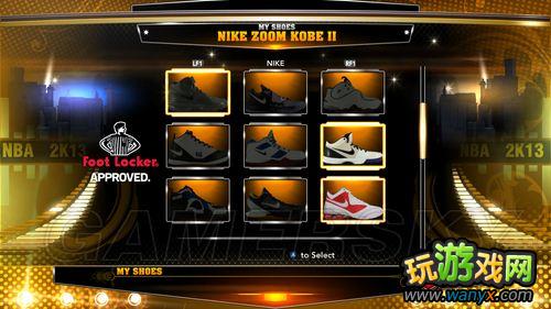 NBA 2K13101˫NIKE Ь ԶƥͼƬб