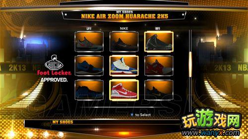 NBA 2K13101˫NIKE Ь ԶƥͼƬб