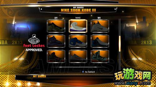 NBA 2K13101˫NIKE Ь ԶƥͼƬб