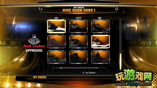 NBA 2K13101˫NIKE Ь ԶƥͼƬб