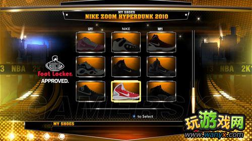 NBA 2K13101˫NIKE Ь ԶƥͼƬб